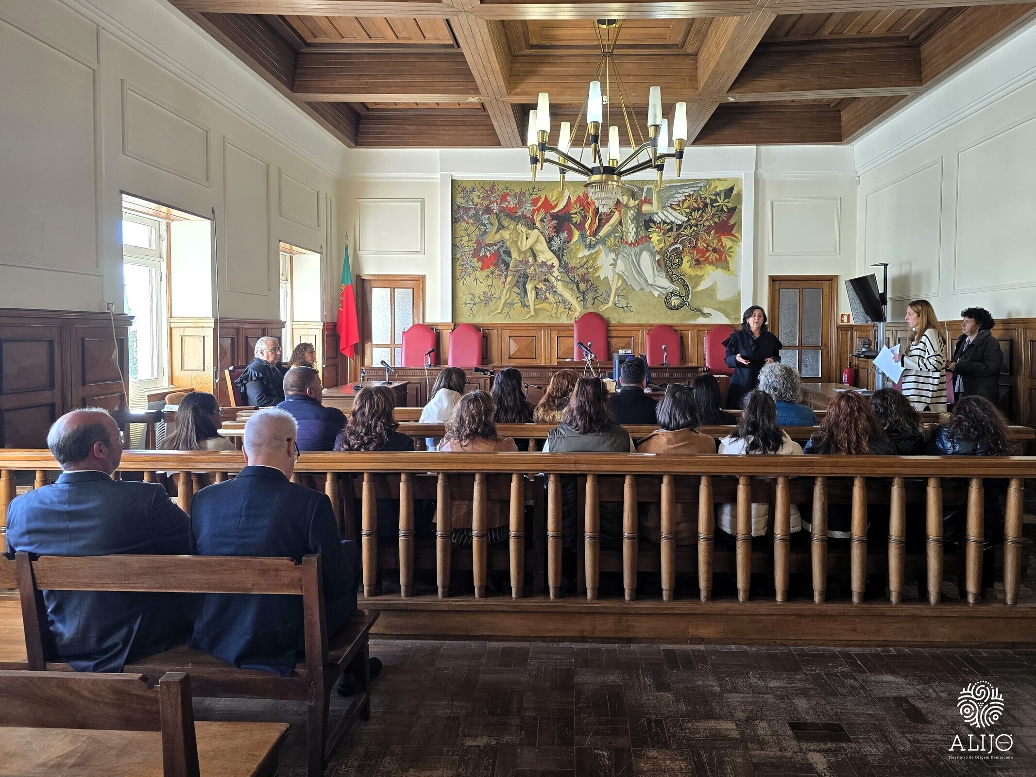 Tomada de posse dos Juízes Sociais para o Tribunal de Família e Menores de Alijó