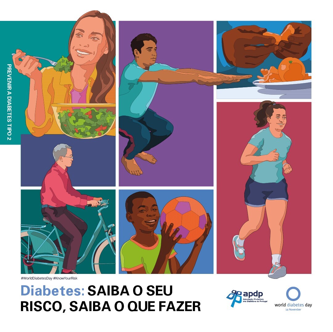 Campanha internacional de prevenção da diabetes tipo 2: “Saiba o seu risco, saiba o que fazer”