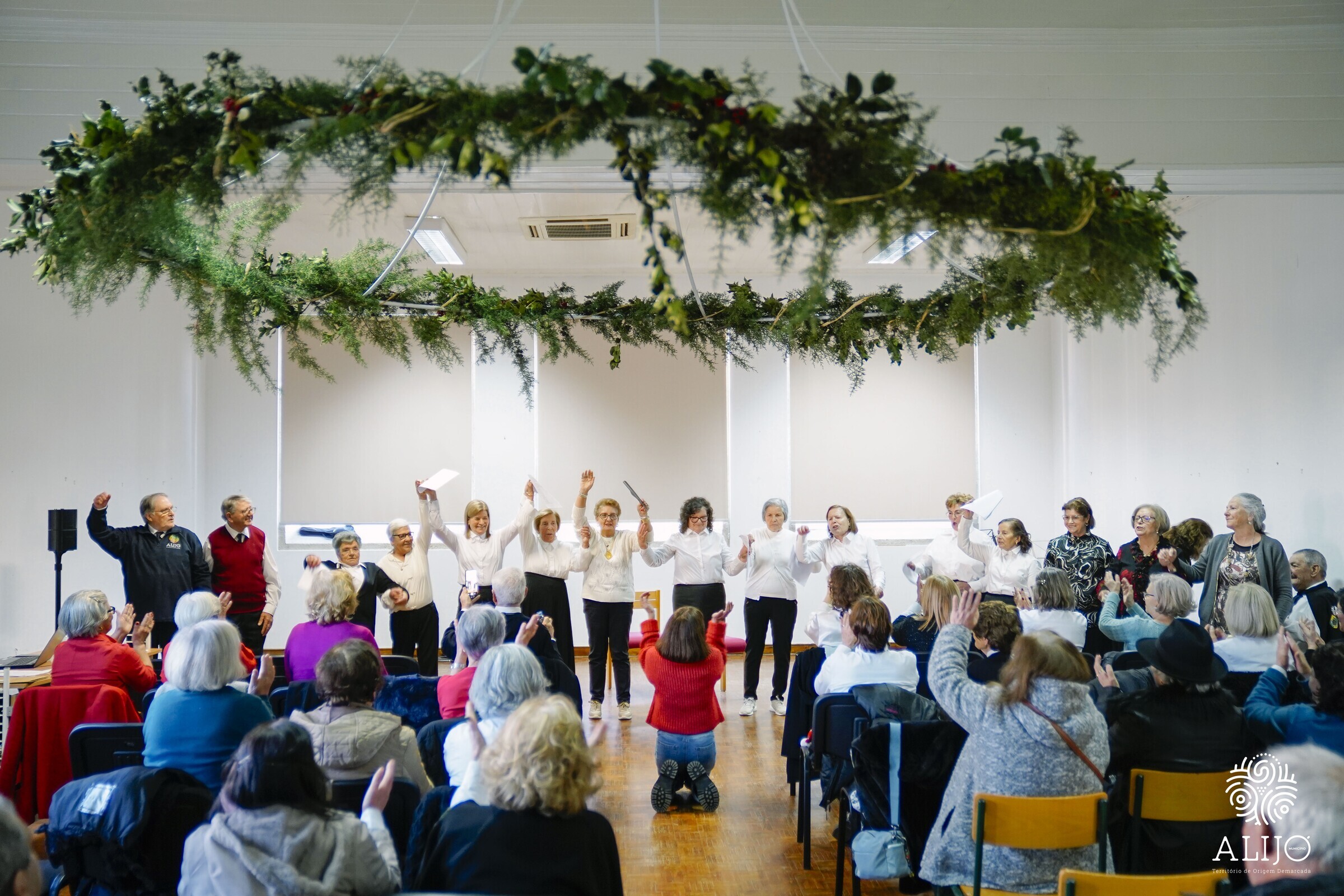 Universidade Sénior de Alijó celebrou quadra festiva com Festa de Natal