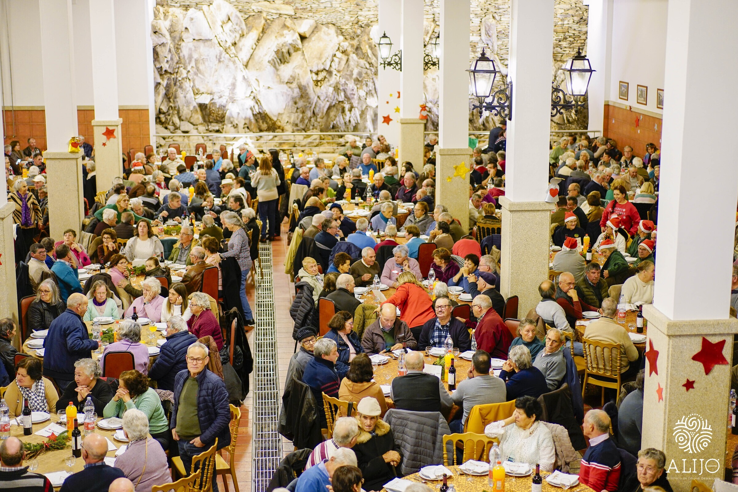 Grande convívio de Natal junta mais de meio milhar de idosos do Concelho