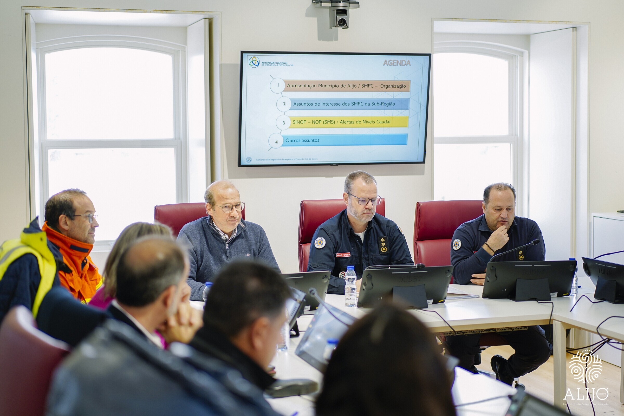 Comando Sub-Regional do Douro e serviços municipais de Proteção Civil reuniram em Alijó