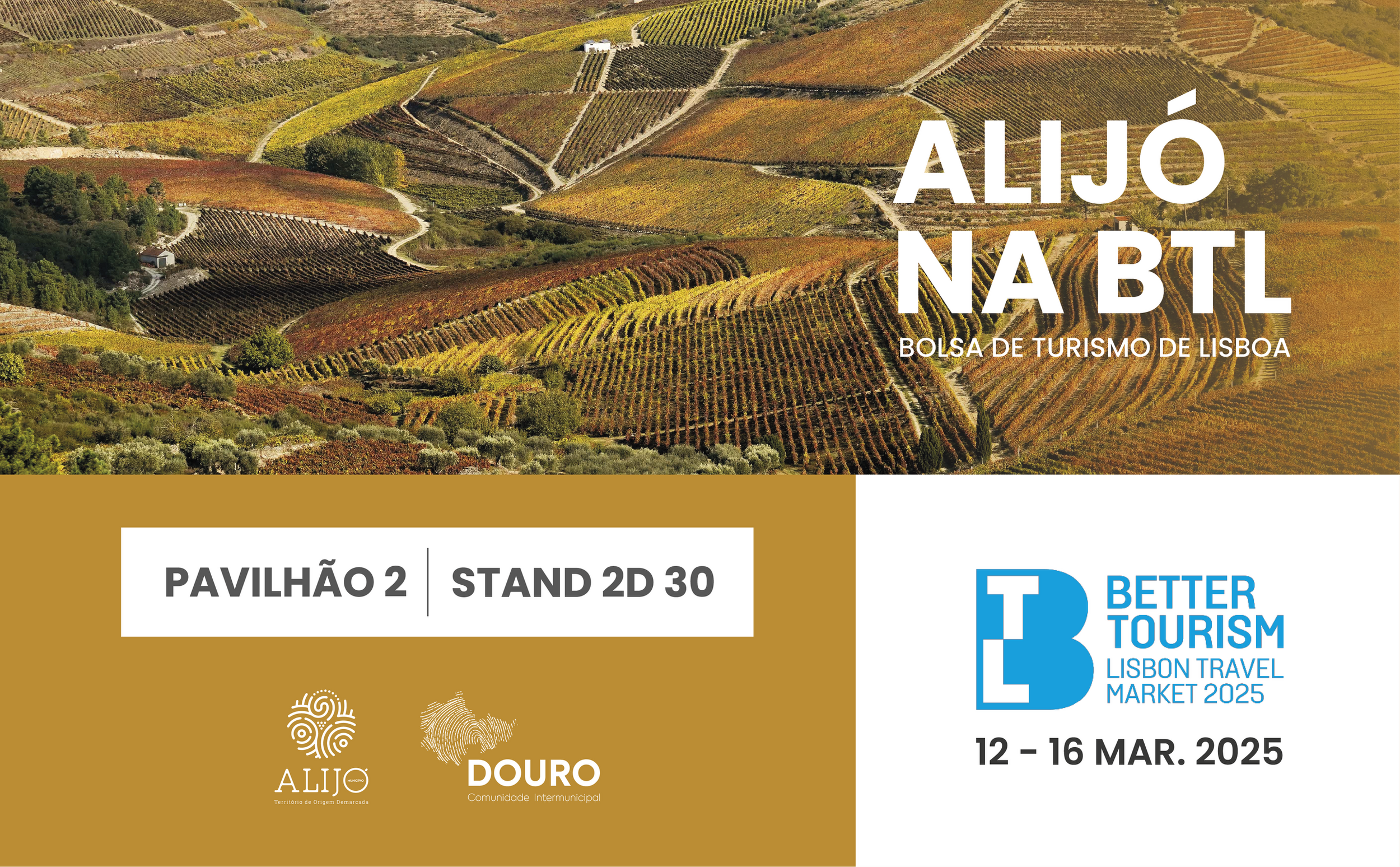 Alijó promove território na Bolsa de Turismo de Lisboa 2025