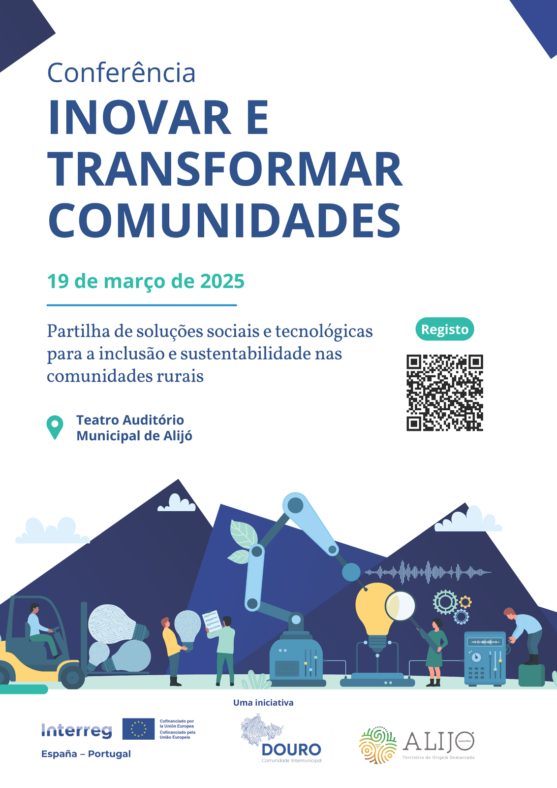 Conferência “Inovar e Transformar Comunidades”: inscrições abertas
