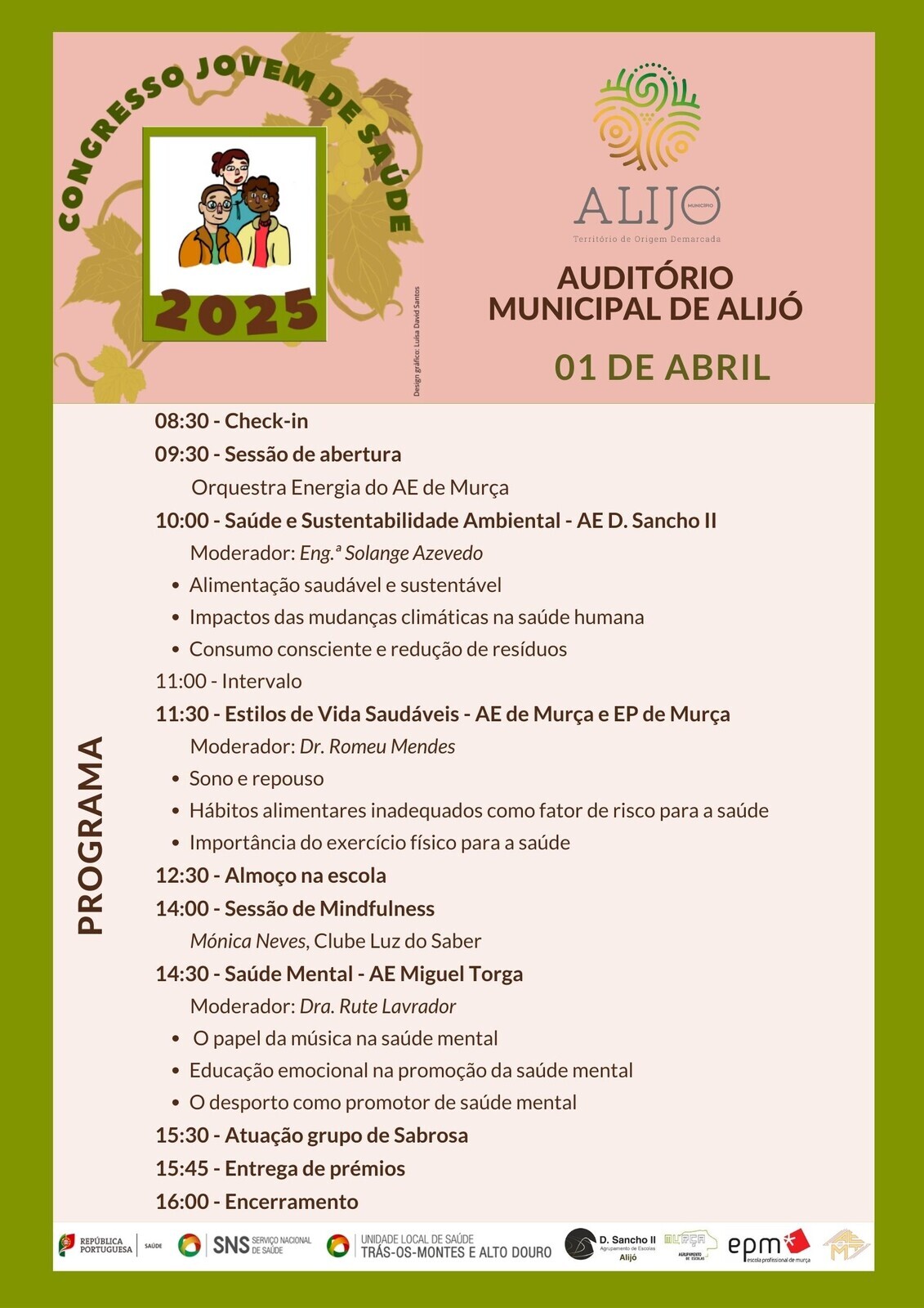 Alijó recebe Congresso Jovem de Saúde 2025