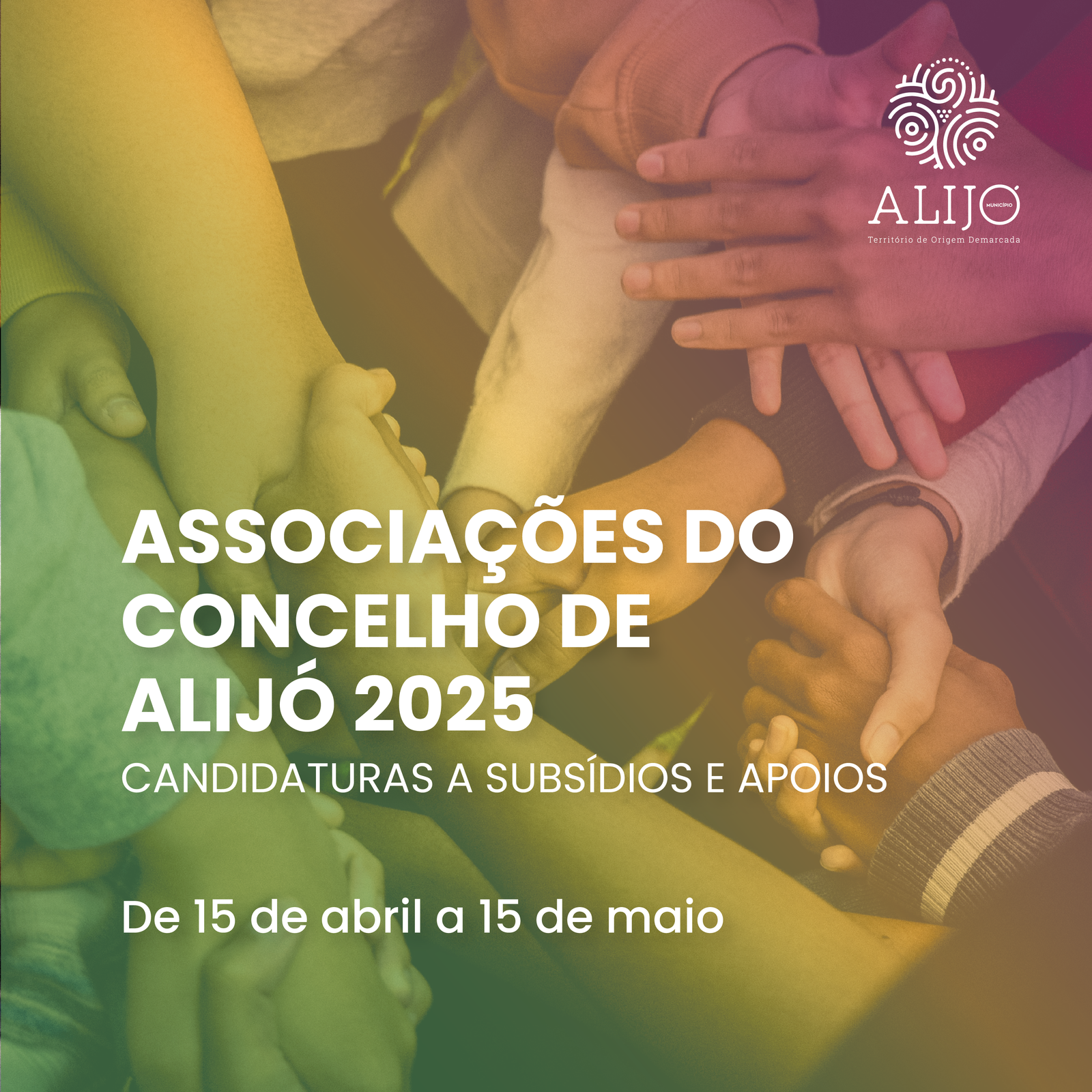 Candidaturas a Subsídios e Apoios às Associações do Concelho a partir de 15 de abril