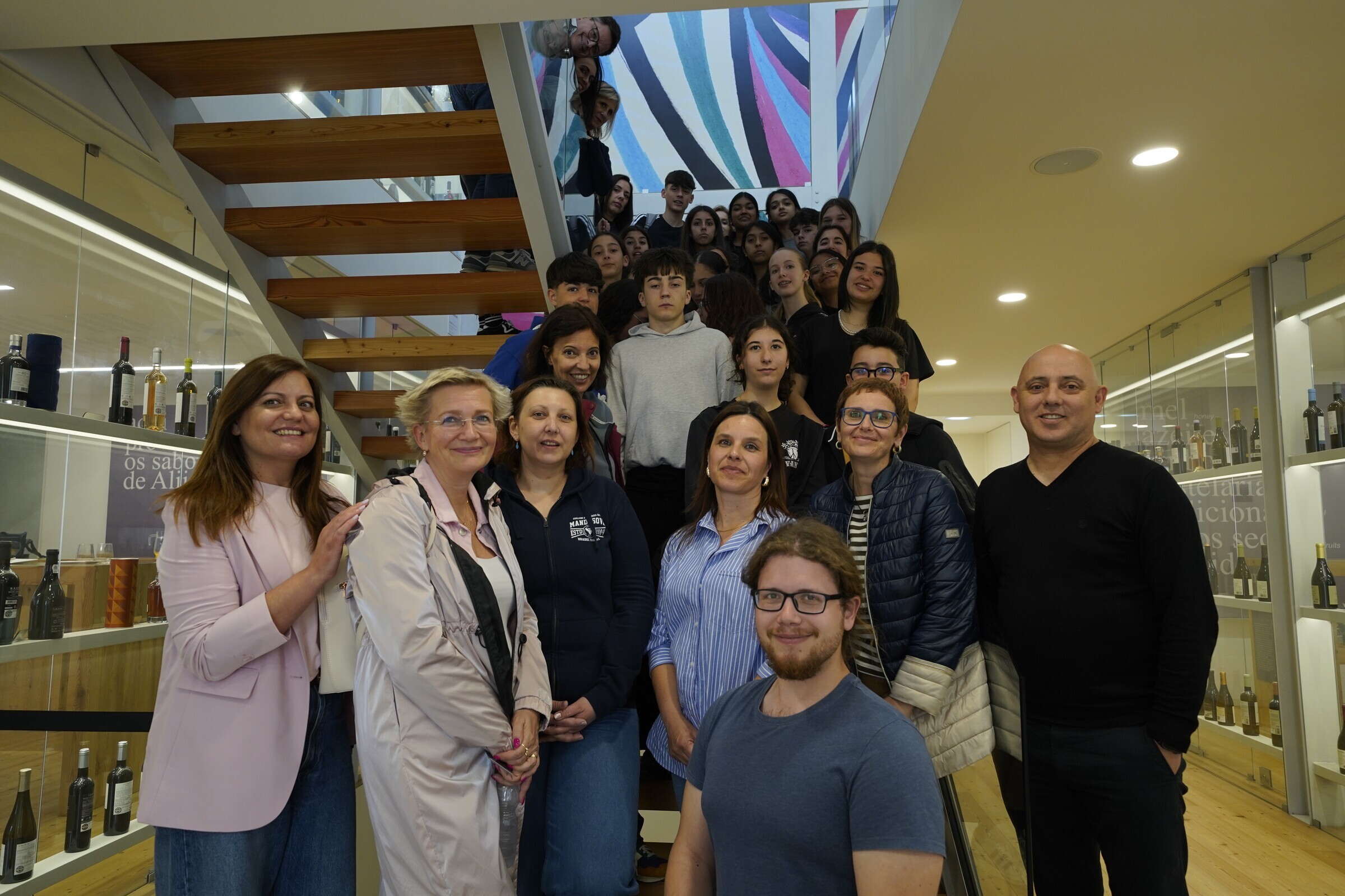 Alijó recebe alunos e professores da Chéquia, Espanha e Itália em intercâmbio Erasmus+