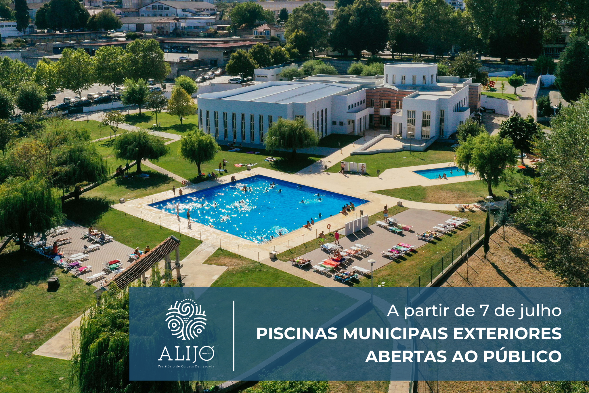 Piscinas Municipais Exteriores abrem a 07 de julho