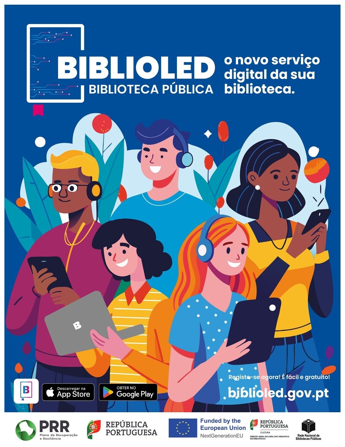 BiblioLED: Serviço online de empréstimo de livros digitais