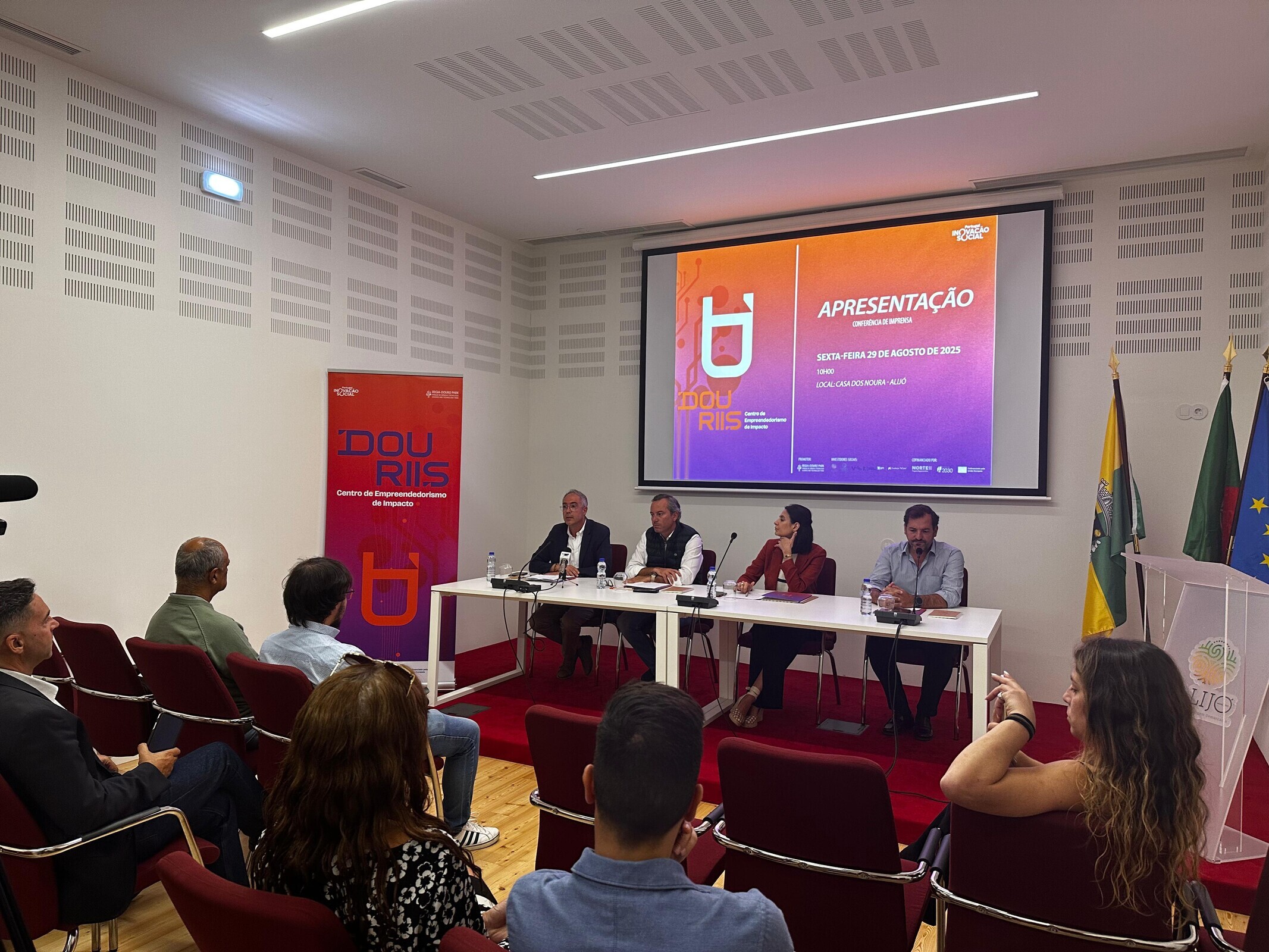 Alijó acolheu apresentação pública do DOURIIS - Centro de Empreendedorismo de Impacto