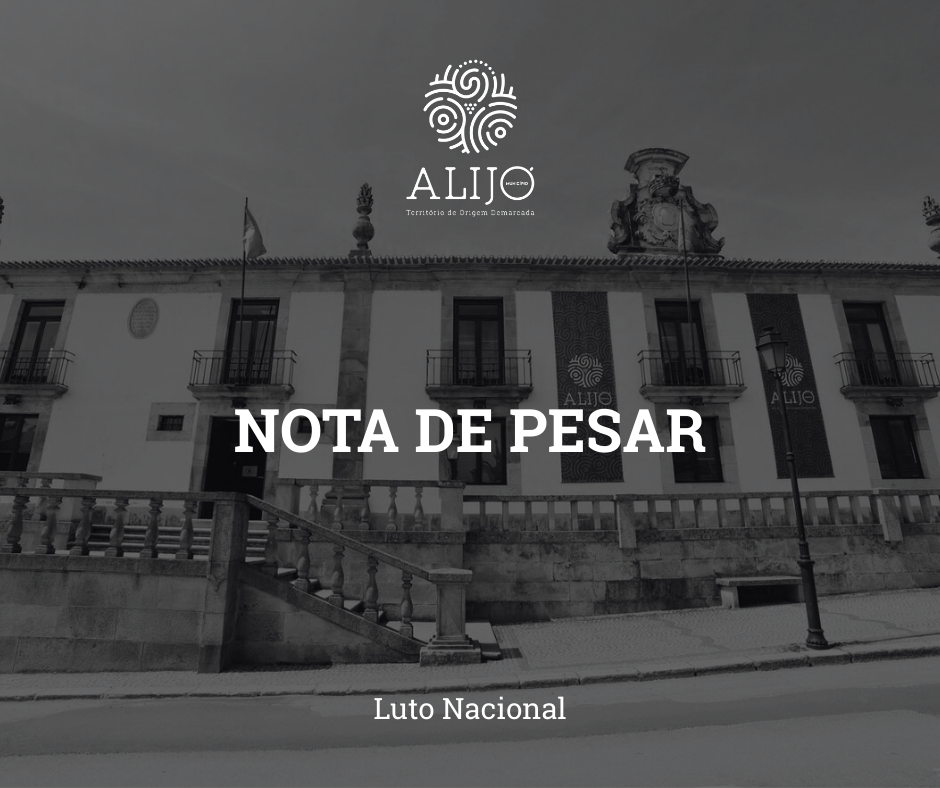Nota de Pesar da Câmara Municipal de Alijó pelas vítimas do acidente com o Ascensor da Glória, em...