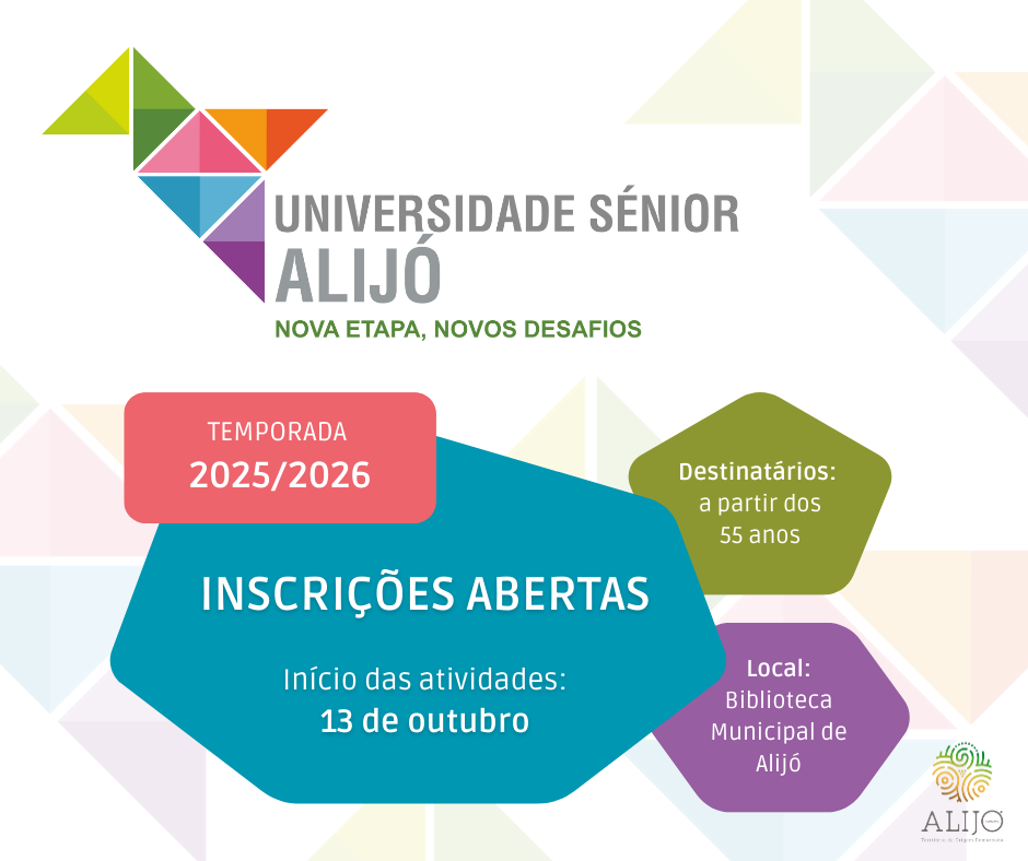 Universidade Sénior de Alijó: abertas inscrições para a temporada 2025/2026
