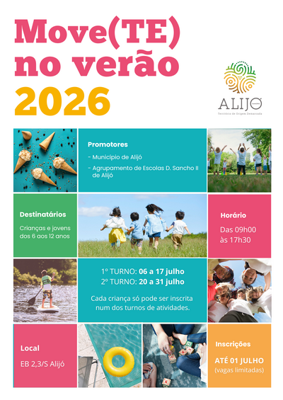 Move(TE) no ver&atilde;o
